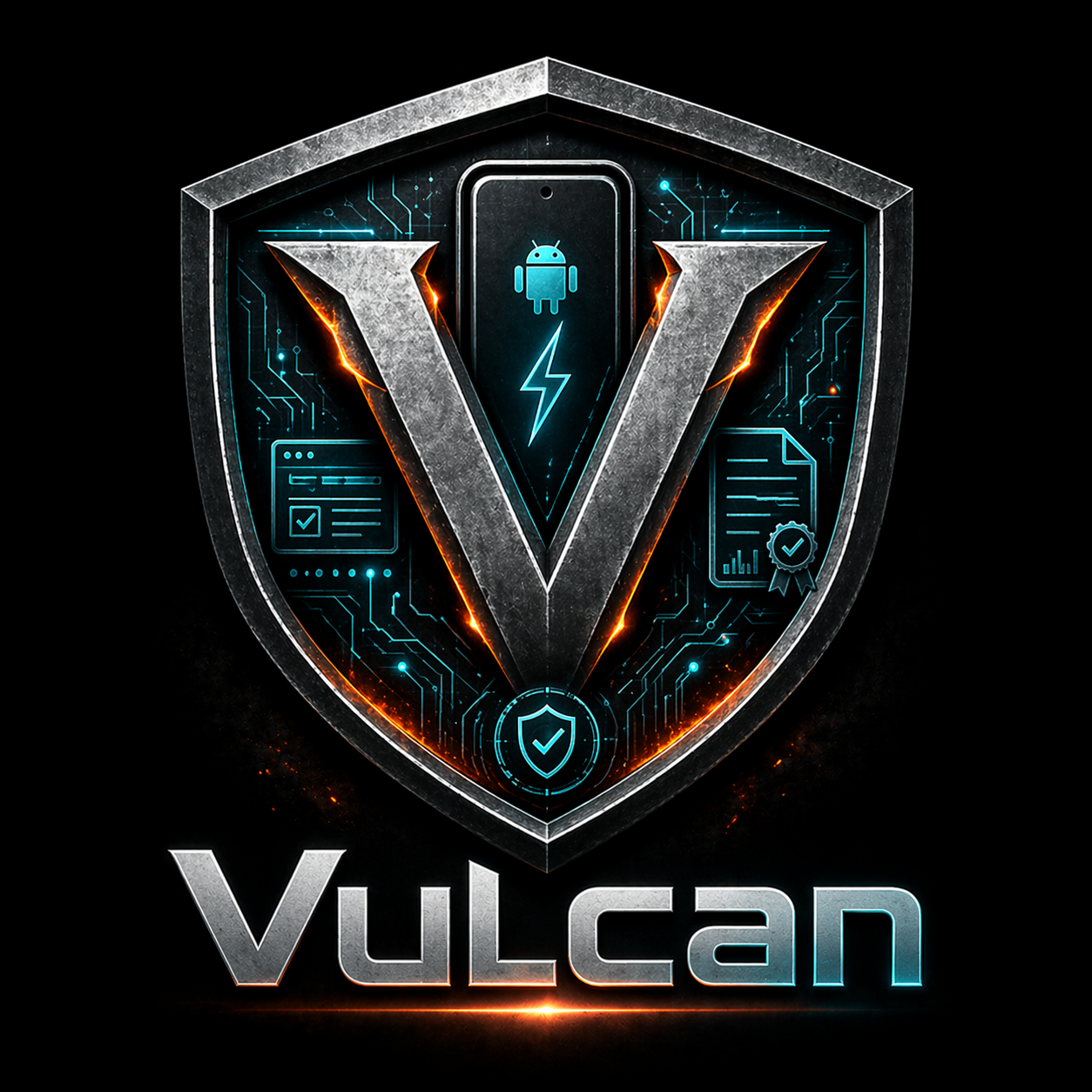 Calamum Vulcan logo